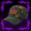 Camo Black Metal Logo Dad Hat