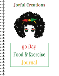 Image 2 of 90 Day Food & Exercise Journal