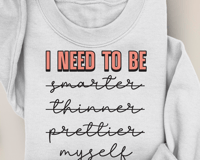 I NEED TO BE MYSELF