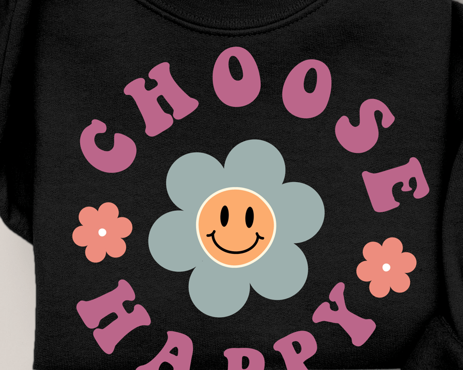 Image of FLOWER CHOOSE HAPPY