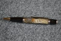 Image 1 of Pheasant Feather Pen, Dad in White Lettering  #0114