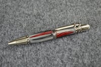 Image 2 of Knights Armor Feather Pen with Dime Center Band,  #0242