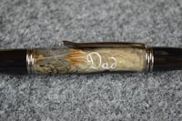 Image 2 of Pheasant Feather Pen, Dad in White Lettering  #0114