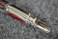 Image 4 of Knights Armor Feather Pen with Dime Center Band,  #0242