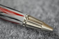 Image 5 of Knights Armor Feather Pen with Dime Center Band,  #0242