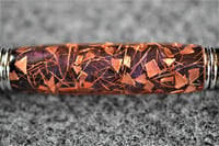 Image 5 of Copper Steampunk Pen, Luminous Color Changes in Purple, Blue, and Black. #0255