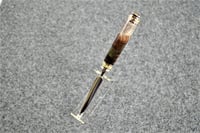 Image 5 of Letter Opener Knife, Turkey Feather Envelope Slicer with Outdoor Scene Cast in Clear Resin,  # 0273