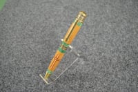 Image 1 of Love Hope Faith Pen with Red Cross, Reclaimed Wood from Razed Church, #0266