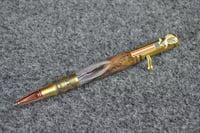 Image 1 of Patriotic Eagle Pen, U S Constitution and White Feathers,  #0211