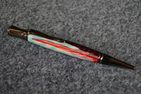 Image 2 of Executive Feather Pen with Black Titanium, Secretary gift,   #066