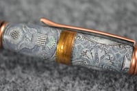 Image 3 of Money Pen, Wheat Penny Ballpoint with One Dollar Bill, #0246