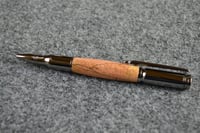 Image 4 of Pink Stabilized Spalted Elm Bullet Pen,  Female Hunter Ballpoint  #014