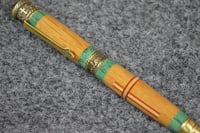 Image 3 of Love Hope Faith Pen with Red Cross, Reclaimed Wood from Razed Church, #0266