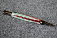 Image 3 of Executive Feather Pen with Black Titanium, Secretary gift,   #066