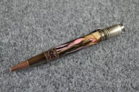 Image 4 of Black Feather Pen with Cherry Copper Finish, 0138