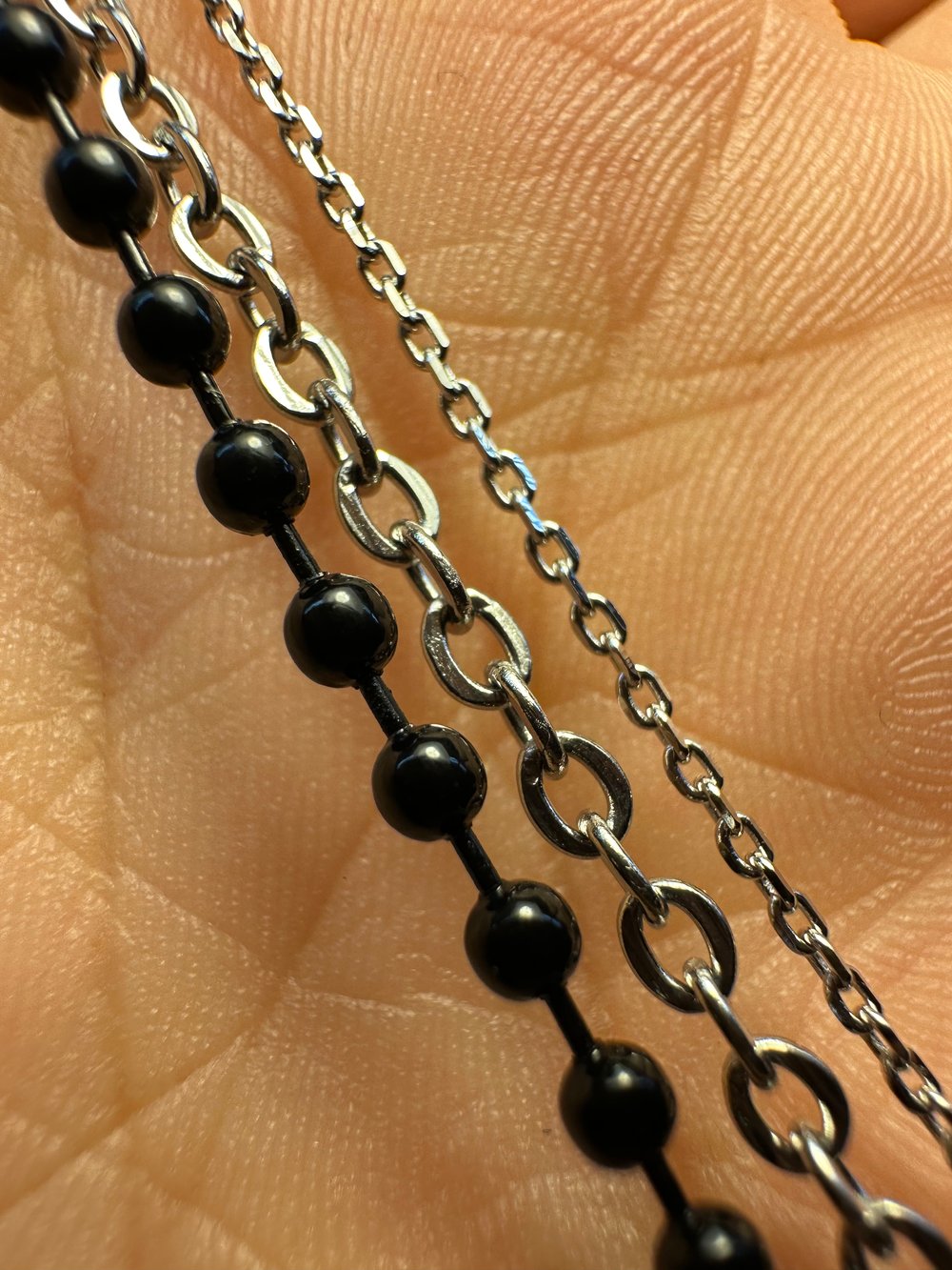 Black Chain Necklaces