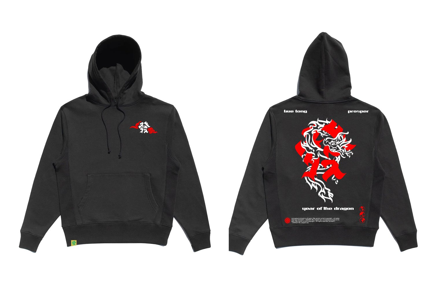 Dragon year outlet hoodie