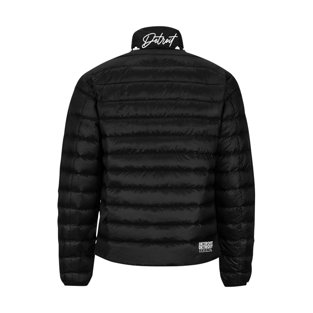 Image of Padded Jacket White Skyline Mens