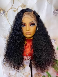 Image 3 of Malia  26” Curly Frontal Unit  