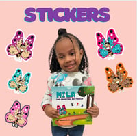 Image 1 of Stickers “Mila - The Counting Butterfly”