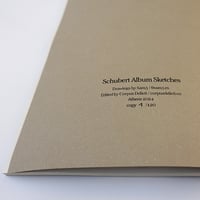 Image 5 of Schubert Album Sketchbook