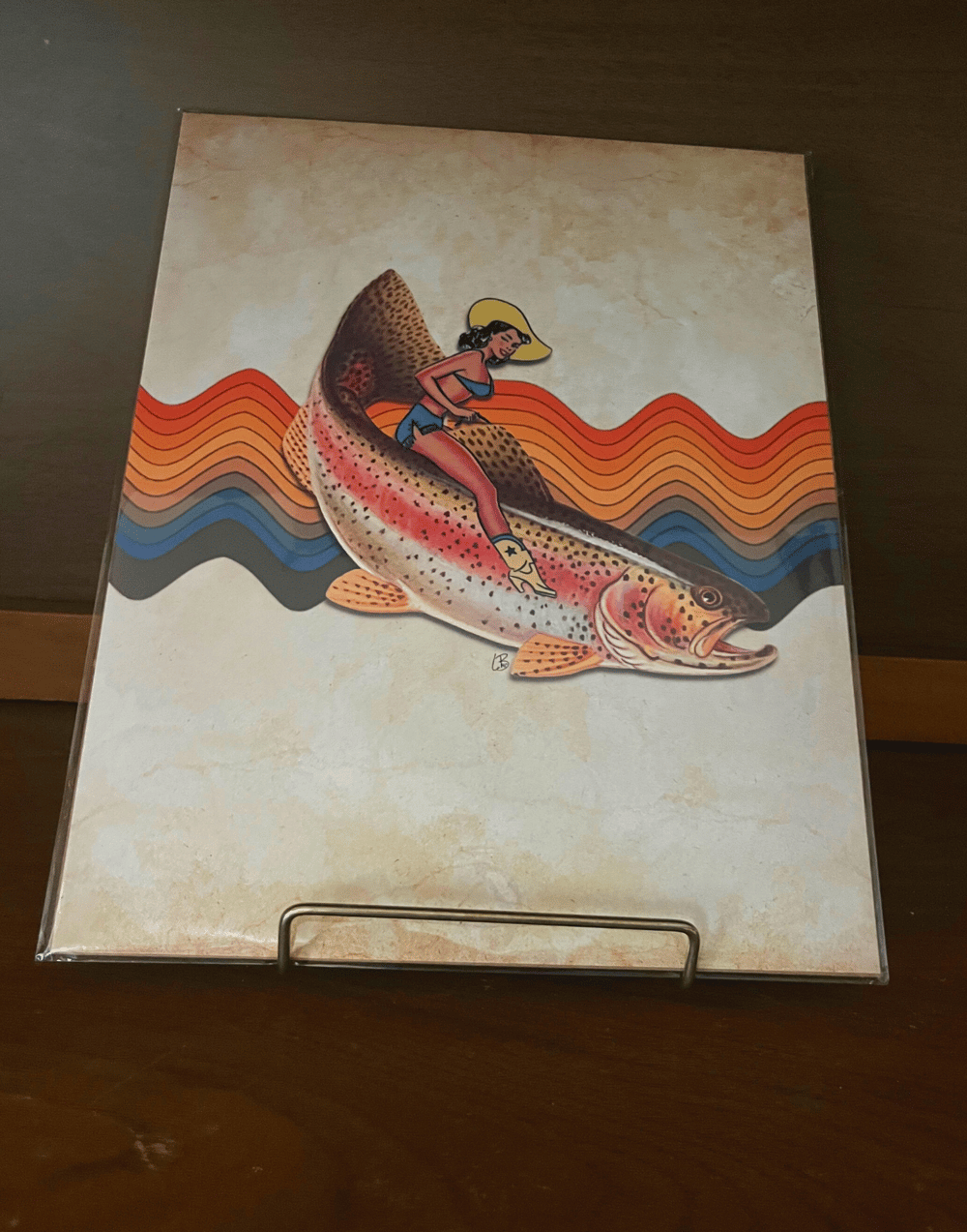 Fresh Trout Poster Print 