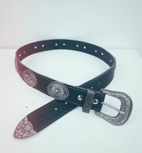 Image 4 of On Parole Belt (Silver)