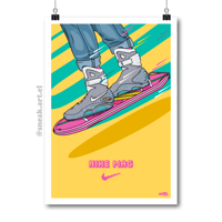 Image 1 of Sneaker Poster AIR MAG x “Back To The Future 2” (version 2)