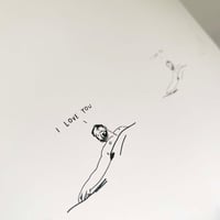 Image of I love you - print (a4)