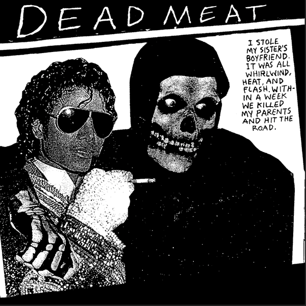 Image of Classic Dead Meat shirt BLACK