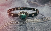 Image 2 of Heart of Stone Concho Choker 10 mm