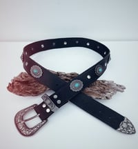 Image 1 of Turquoise Concho Belt