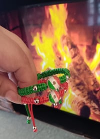 Mexican flag bracelet 