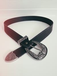 Image 1 of Minimalistic Buffalo Leather Belt 