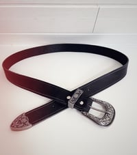 Image 3 of Minimalistic Buffalo Leather Belt 