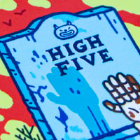 Image 2 of High Five - Glossy sticker