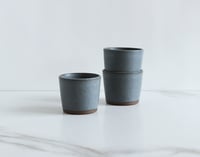 Image 2 of Cortado cup, glazed in Slate