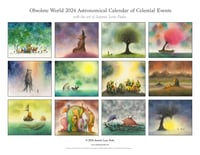 Image 3 of 2024 Obsolete World Wall Art Calendar