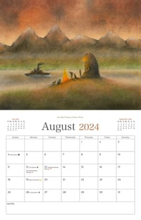 Image 5 of 2024 Obsolete World Wall Art Calendar