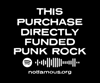 Punk Rock Financier Sticker 