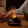 AuraGlow™ Nordic Flame Aromatherapy Humidifier with Atmosphere Light