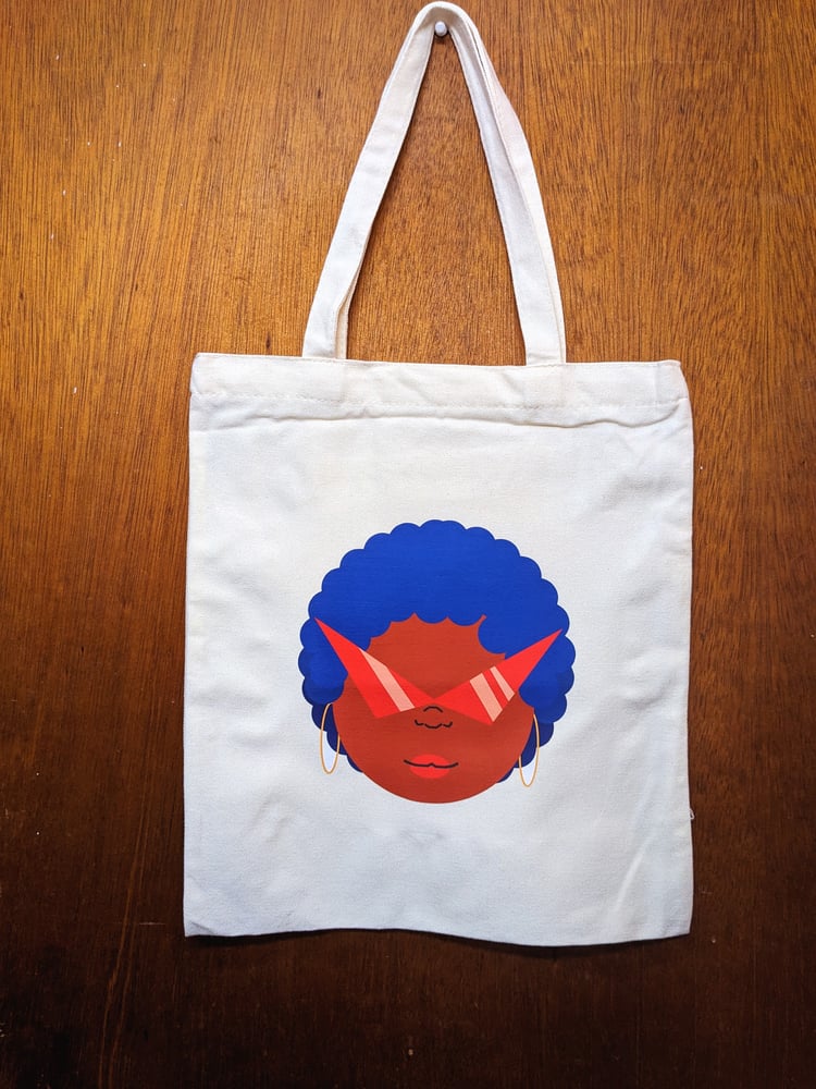 Image of Afro Blerd canvas bag