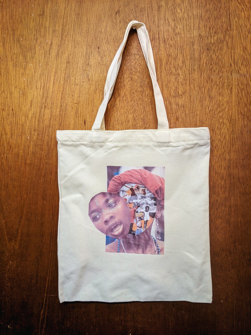 Image of Tèt Mwen Lou Men Vid canvas bag 