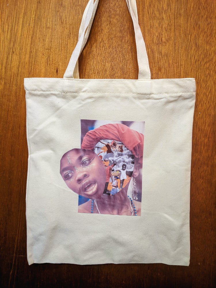 Image of Tèt Mwen Lou Men Vid canvas bag 