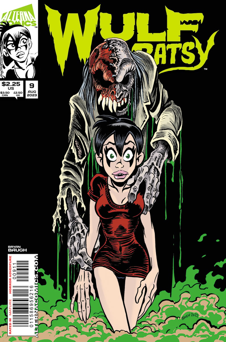 Wulf and Batsy issue 9 | Bryan Baugh's Monster Art and Comics