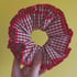 Cranberry Ruffles Scrunchie  Image 2