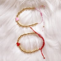Image 3 of Beaded heart bracelets