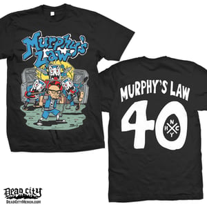 Image of MURPHY'S LAW "40th Anniversary" T-Shirt