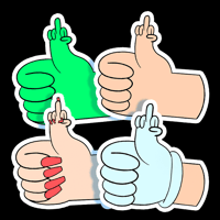 Image of Superlike sticker set