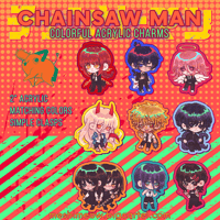 Chainsaw Man Colorful Charms (PREORDERS)